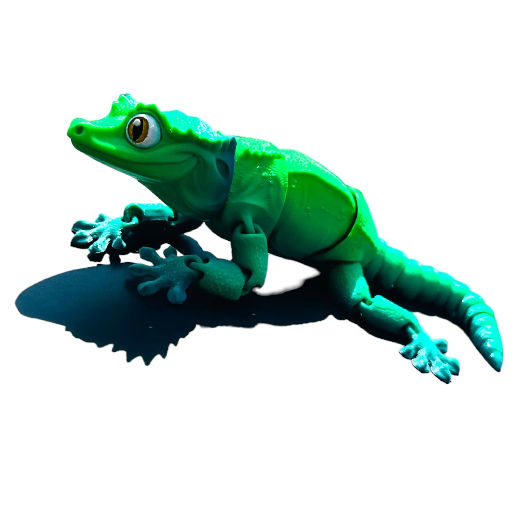 LG Crested Gecko "Jasper" Desk Pet. Articulated.