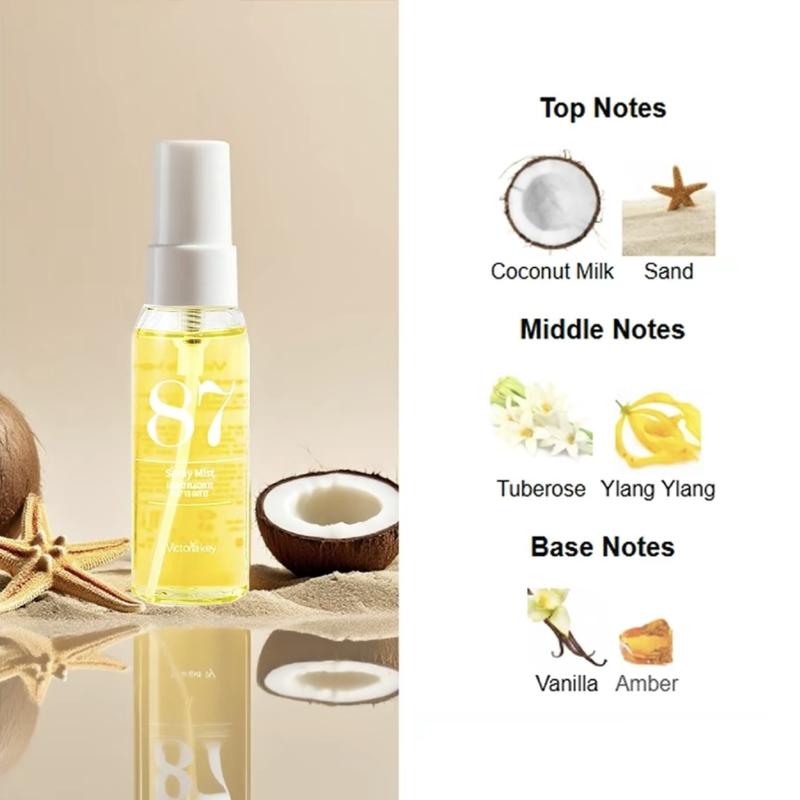 VictoriaKey Summer Limited Edition Brazilian Fragrance Mist Set Natural Fresh Scent for Travel Home Office Perfect Holiday & Christmas Gift(Alcohol-Free ), fruity perfume set