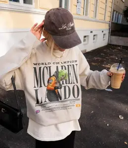 World Champion #LandoNorris #McLaren Sweatshirt, Retro Racing Merch, Vintage Graphic Shirt, Gift for Lando Fans 5X8