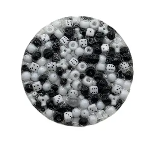 Black & White Dice Remeltable Picky Pad with Reusable Tray for Anxiety ADHD Skin Picking Soft Soothing Texture Microwavable Unisex Fidget Fun Stress Relief