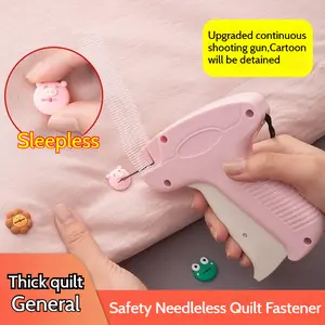 Professional Tagging Gun For Clothing & Fabric - Heavy-Duty Label Attacher With 800 Plastic T-Bar Fasteners - Perfect For Retail, Quilting & DIY Crafts