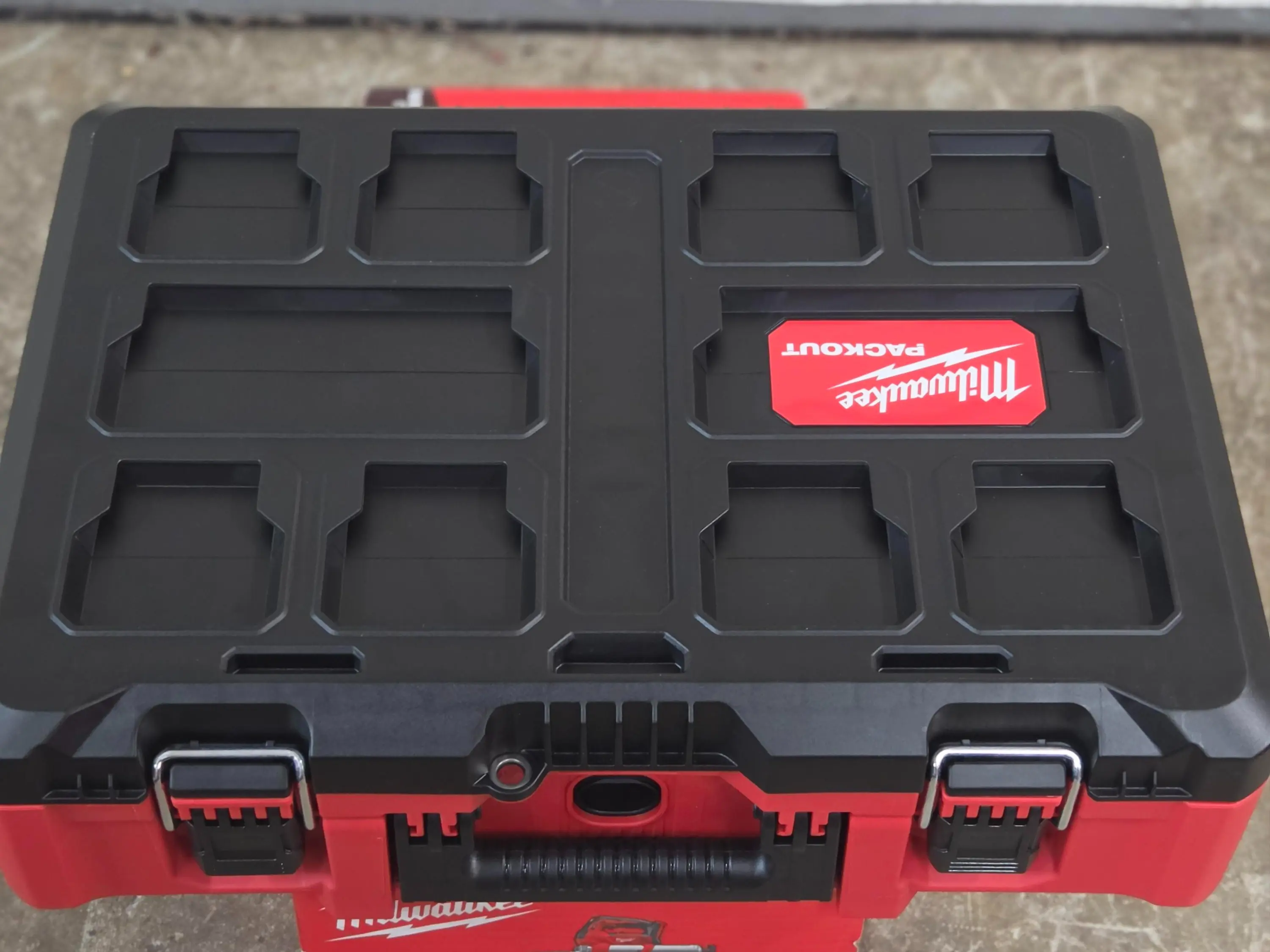 Milwaukee Tool Storage Case - Red & Black Design- Empty Case - 48-22-8450