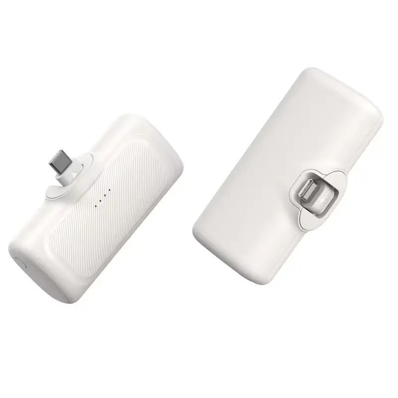 22.5W fast charging, 5000mAh mini portable power bank, USB-C mobile charger, universal compatibility, dual power modes via USB Type-C, rechargeable lithium polymer battery, suitable for Android devices Phone Smartphone