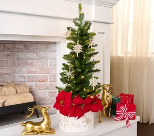 Bethlehem Lights 36" Stake Tree with 3-in-1 Micro LEDs