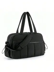 Small Gym Bag For Women, Duffle Bag For Travel With Wet Pocket, Carry On Travel Duffel Bag, Lightweight Carry On Weekender Duffel, Large Capacity Travel Bag With Trolley Strap Great For Short Trips And Adventures, Water Resistant, Light Handles Storage