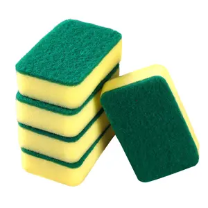 High-Density Nano Sponge Blocks - Home Kitchen Cleaning Scouring Pads for Dishes and Pots