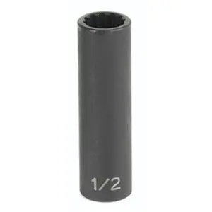 212 MAIN 3-8 Drive 10 mm 12-Point Alloy Steel Impact Socket Set, High-Torque 10mm Socket for Tight Areas