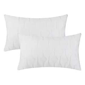 REGALWOVEN Set of 2 Soft Short Plush Decorative Throw Pillow Covers Luxury Style Cushion Pillow Cover for Sofa Bedroom