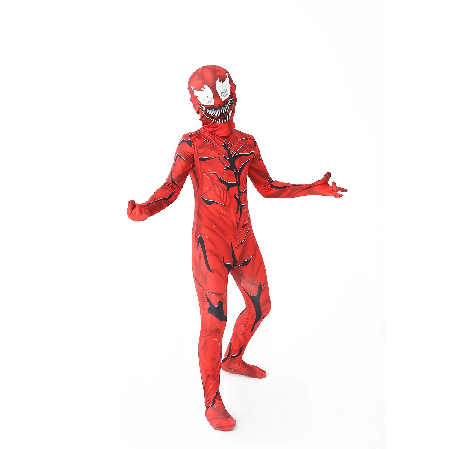 Kids Superhero Cosplay Costume Bodysuit Halloween Party Jumpsuit Outfit