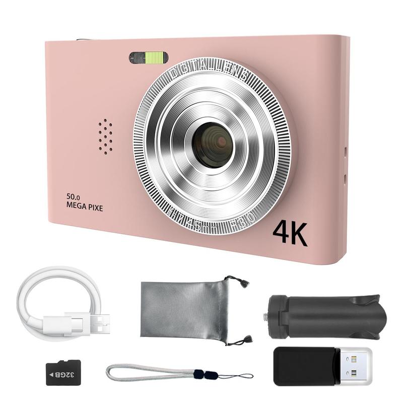 Digital Camera with SD Card, 1080P 8x Digital Zoom Camera, Portable ...