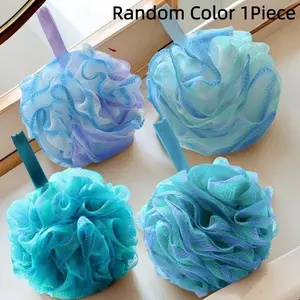 Large Lotus Shape Sponge for Bath Exfoliation, 75g, Smooth Skin, Effective Body Exfoliant, Exfoliating Shower Scrubber, Ideal for Spa and Shower, Perfect Gift, Body Care Tool, Bathroom Supplies