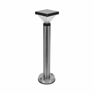 Luxor Stainless Steel Bollard Solar Pathway Light