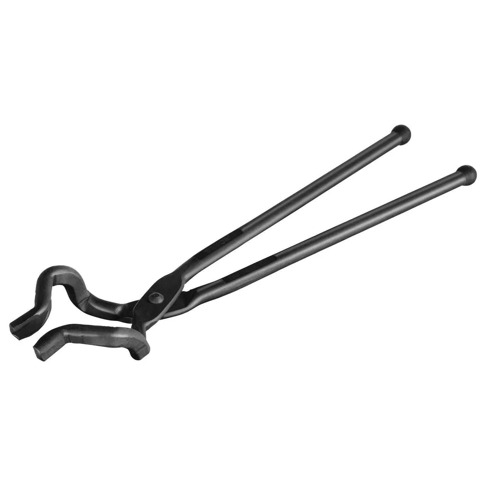 Spring New Arrivals 18in Carbon Steel Blacksmith Tongs, Z V-Bit Design with A3 Steel Adjustable Rivets, Comfortable Grip & Accurate Control for Circular Forgeries, Ideal for Blacksmiths & Bladesmiths