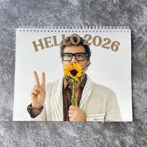 New Pedro Pascal 2026 Calendar, Gift For Fans, 2026 Calendar For Fans