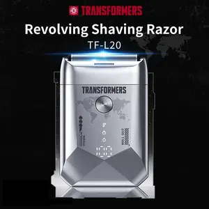 TRANSFORMERS L20 Foil Shaver, Smart LED Display Shave Calmly, Ultra-Thin Shaving Foil, IPX7 Waterproof, Long Battery Life, Portable, Ideal for Car and Travel, Perfect as a Gift