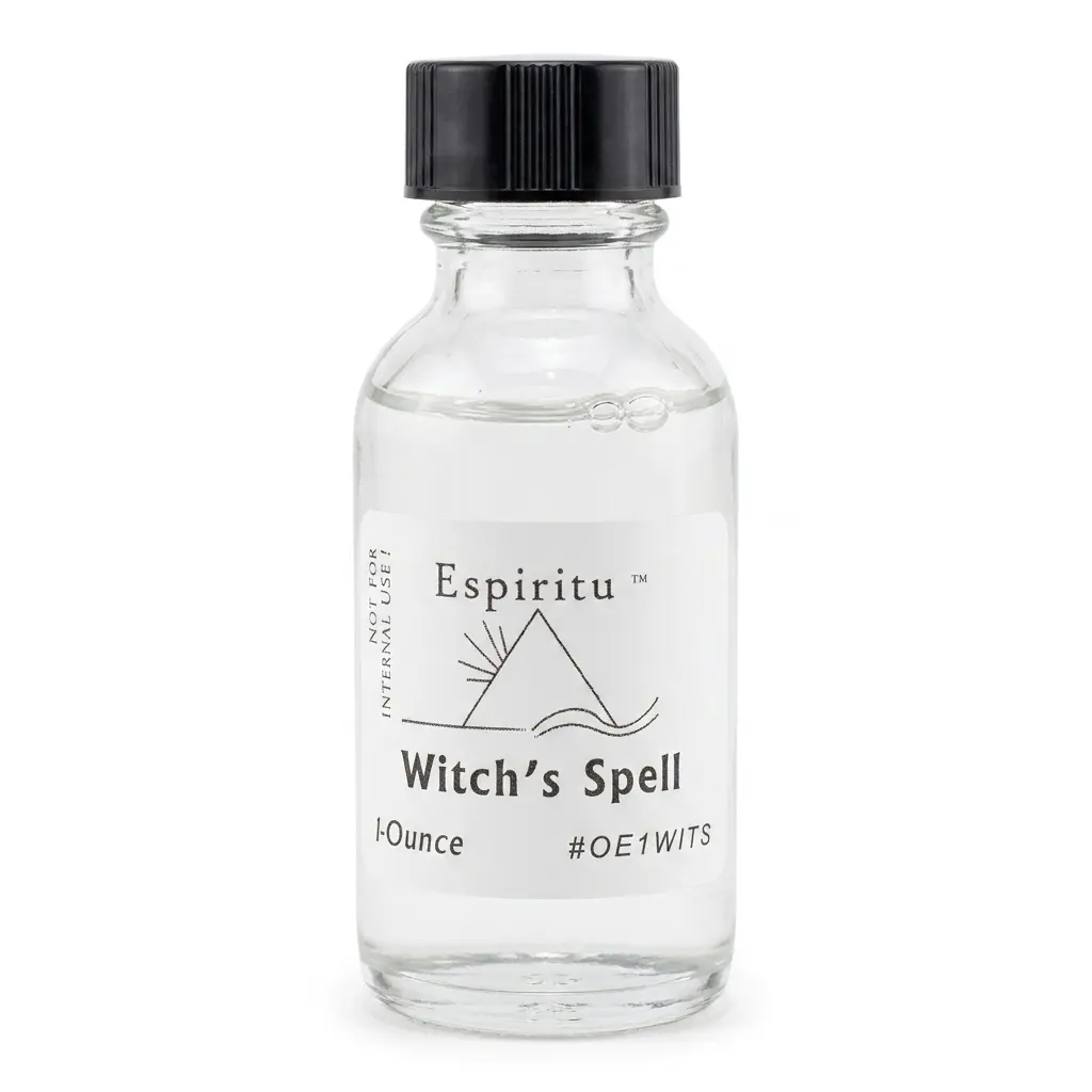 Espiritu Witch's Spell Ritual Aroma Oil — 1oz for Spellcasting &amp; Magic