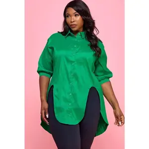 Chic Split Shirt (FINAL SALE)