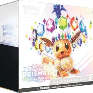 (Live Only) Pokemon Scarlet & Violet - Prismatic Evolutions Elite Trainer Box