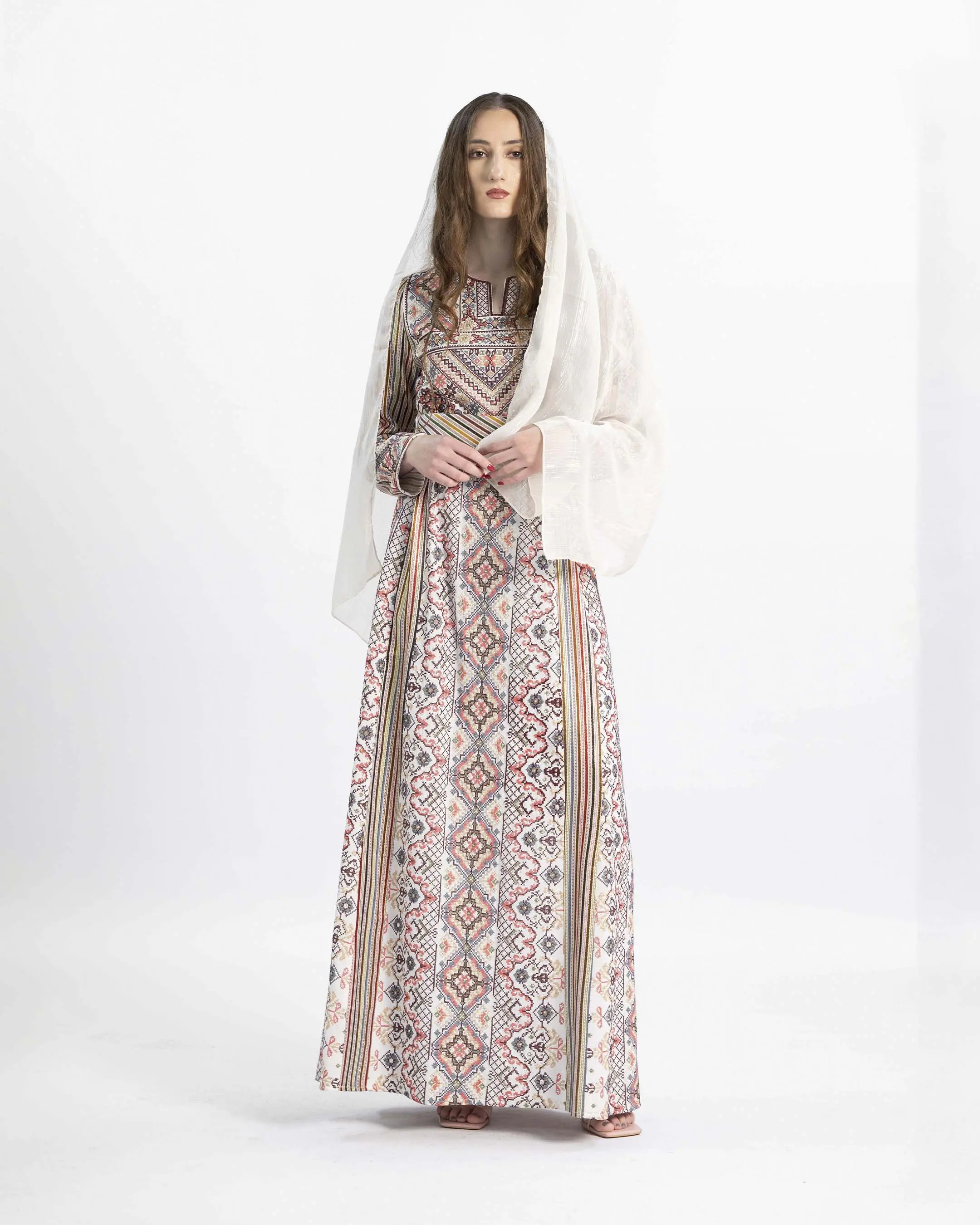 Tulkarm Heritage – Embroidered Palestinian Thobe