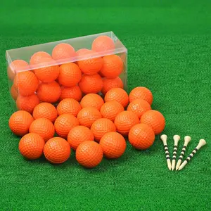 20 Pack 41mm Foam Practice Golf Balls, Limited Flight Design with Realistic Feel Durability, Perfect for Indoor or Outdoor Golf Training and Backyard Drills