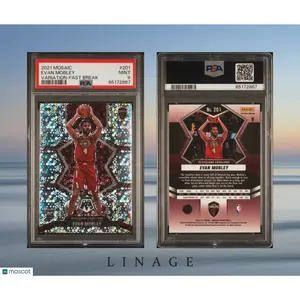 Evan Mobley PSA 2021 MOSAIC NBA VARIATION FAST BREAK #201 9 Cleveland Cavaliers