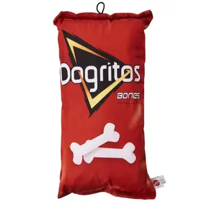 Ethical Products 77498 14 in. Fun Food Dogritos Chips Plush Dog Toy