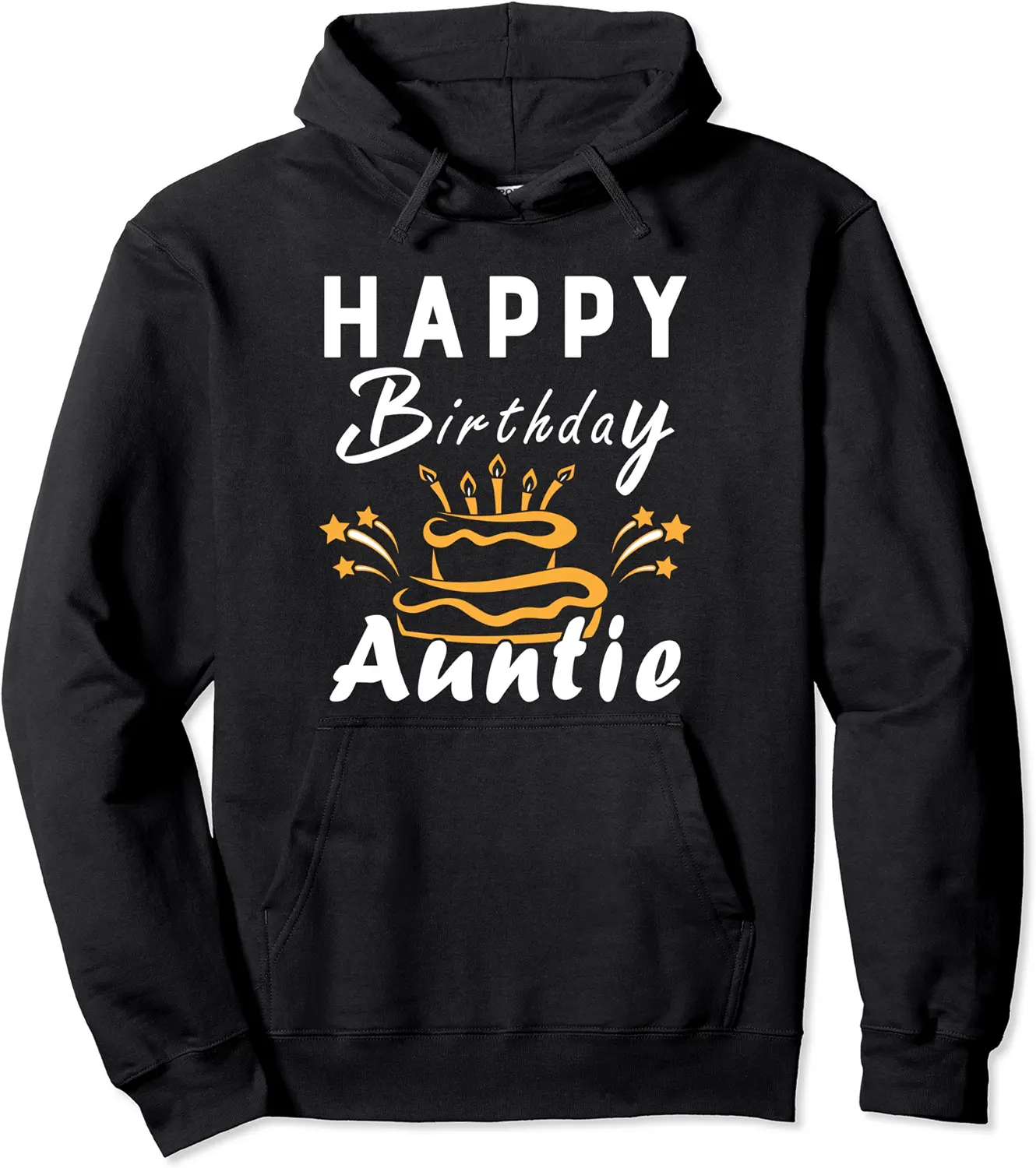 Happy Birthday Auntie Celebration Fun Family Matching Outfit Pullover Hoodie - Anarosavill Shop 84B0CNQFGHFR