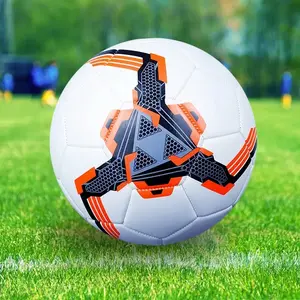 Durable Soft-Touch Size 4-5 Soccer Ball, Premium Outdoor Football for Teens, Football Accessories Including Free Inflation Needles & Pump Kit