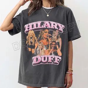 [Sale Up To 45%] [Sale Up To 40%] Hilary Duff The Lucky Me Tour 2026 T-Shirt Unisex Tee