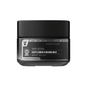 The Beard Struggle Gentlemen's Beard & Mustache Wax for Men - Viking Beard Wax Helps to Tame Style & Groom - 50g / 1.76 US. oz.