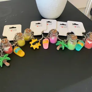 Seashell keychains