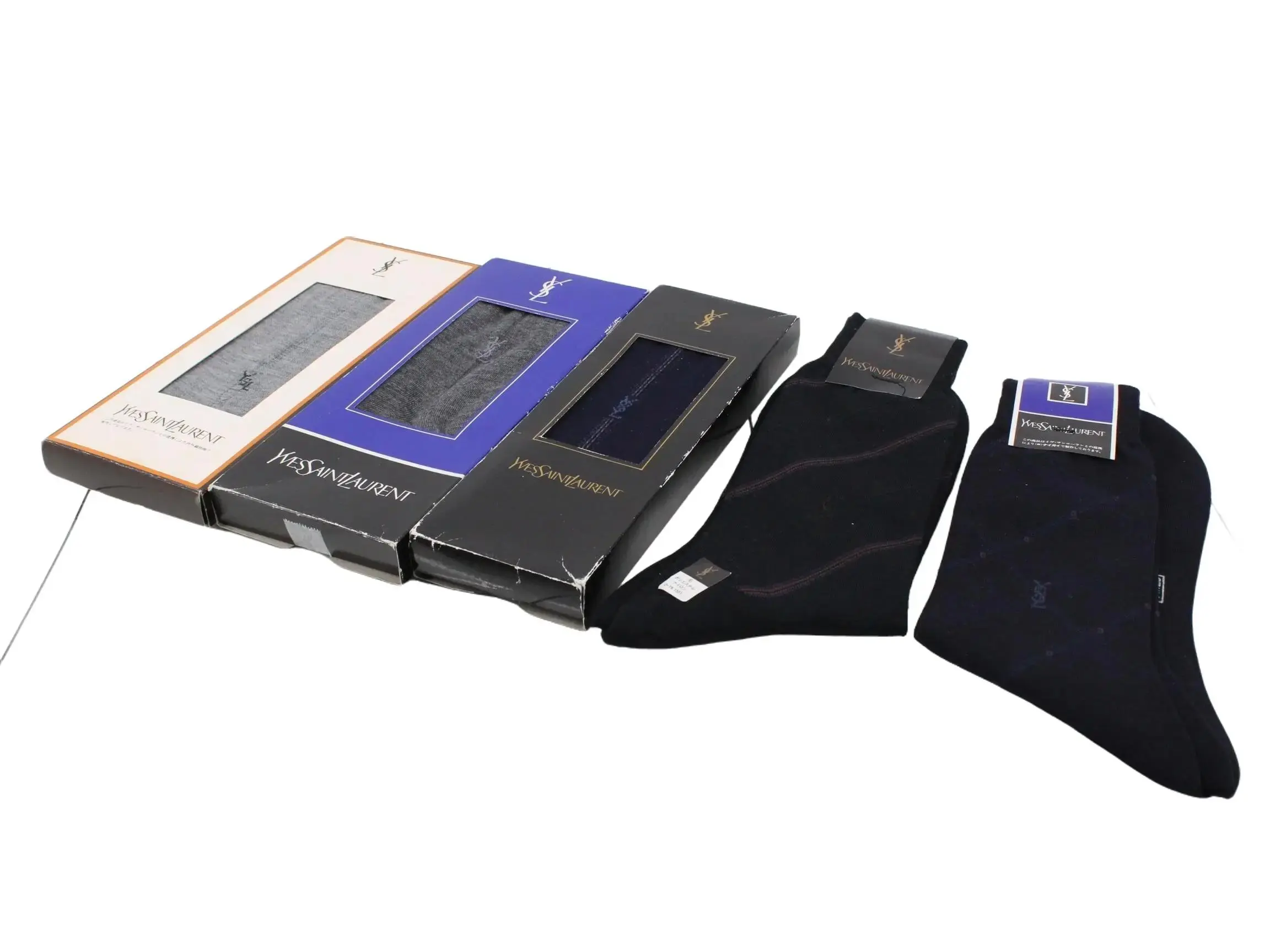 Pre-owned Ｙｖｅｓ　Ｓａｉｎｔ　ＬａｕｒｅｎｔSock set: 5 socks, unused