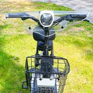 1pc Electric Vehicle Front Rain Cover, Center Console Dashboard Universal Handlebar Cover, Electric Vehicle Dashboard Rain Cover, Outdoor Riding Gear Cover