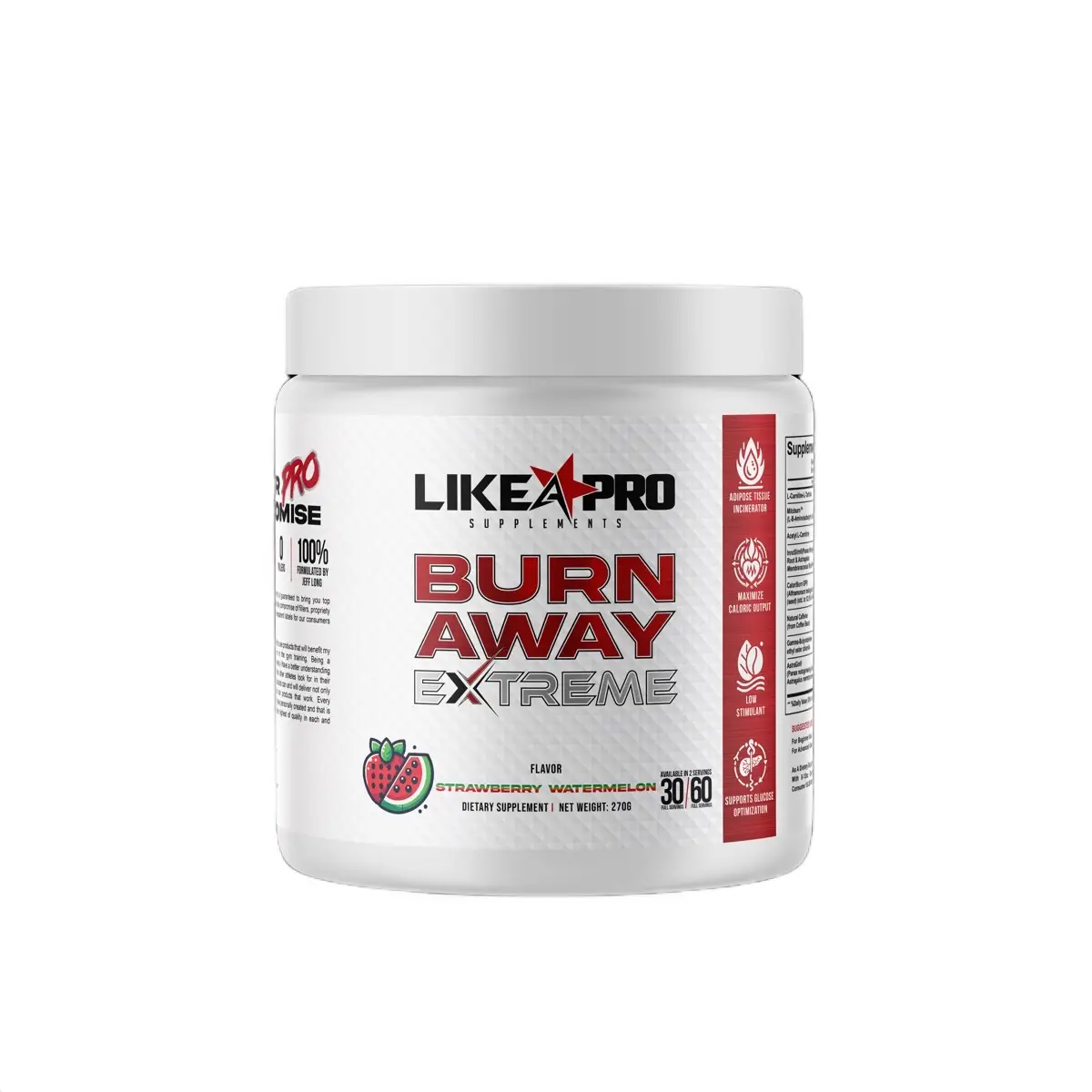 Mitoburn Like A Pro Burn Away Extreme Energy Booster - Enjoy the Spice for Daily Energy Levels and Athletic Performance