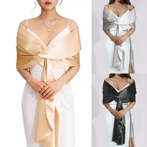 Women Shawls and Wraps for Evening Dresses Wedding Scarf Elegant Bridal Stoles Shrug for Bride and Bridesmaid