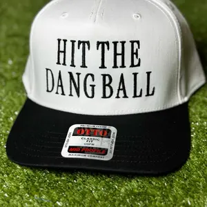 Hit The Dang Ball Baseball Embroidered hat
