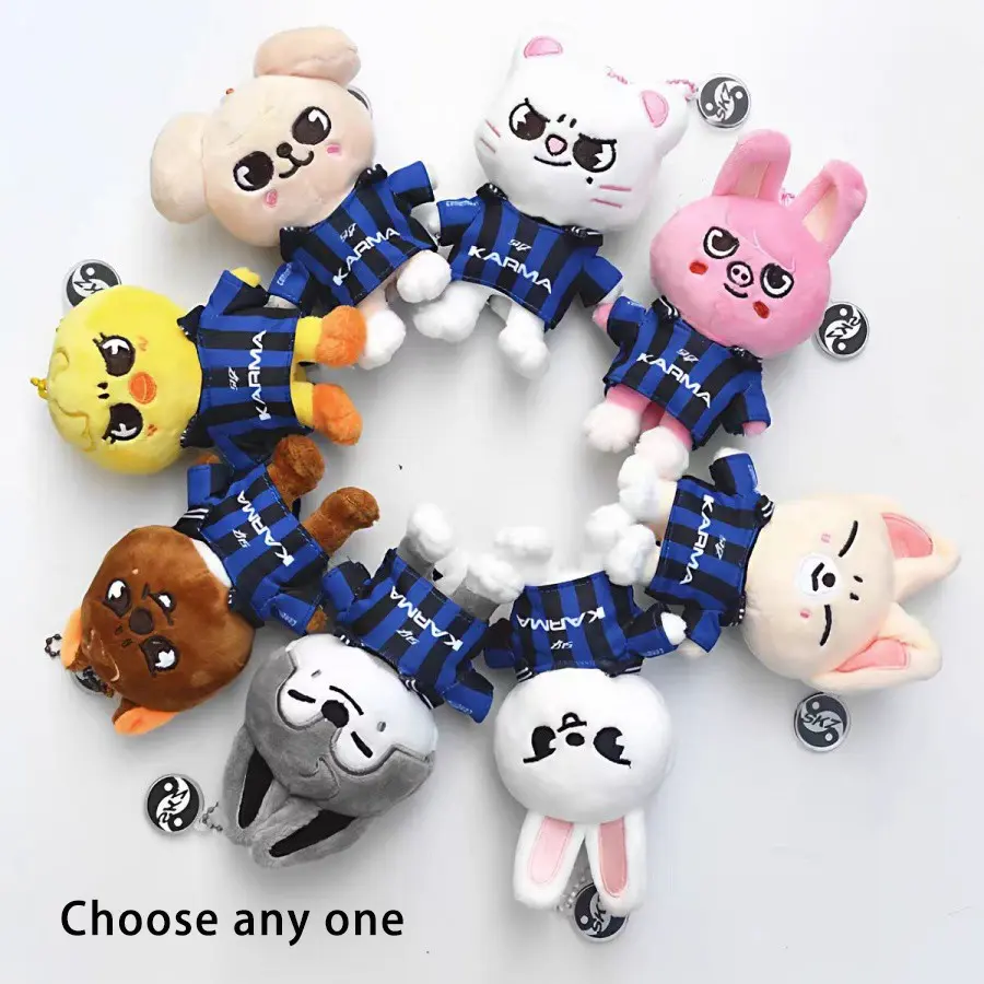 Cute Karma Series Plush Hanging Doll, Adorable Star Small Plush Toy, Perfect for Fans to Hang Bags, Kawaii Stuffed Animals, Soft Stuffed Animal, Cuddly Doll Gift, Model Xinghao