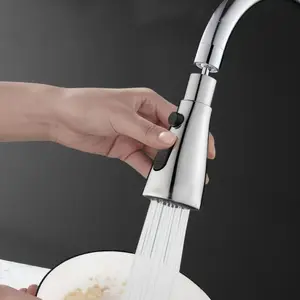 3-mode Rotatable Kitchen Faucet Extender, Multifunctional Bathroom Faucet Extender, Bathroom Faucet Accessories, Kitchen Sink