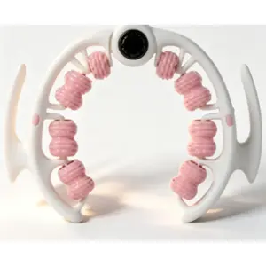 Adjustable Electric Head Massager with 8 Massage Rollers - Deep Tissue Scalp Massager for Stress Relief & Relaxation