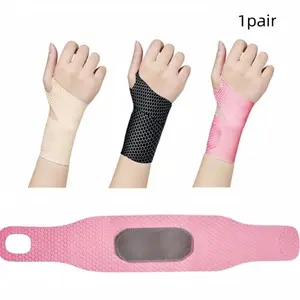 Adjustable Breathable Wrist Belt, Wrist Straps, 1 Pair Sports Wrist Support for Women & Men, Lightweight Wrist Support for Basketball, Volleyball, Fitness