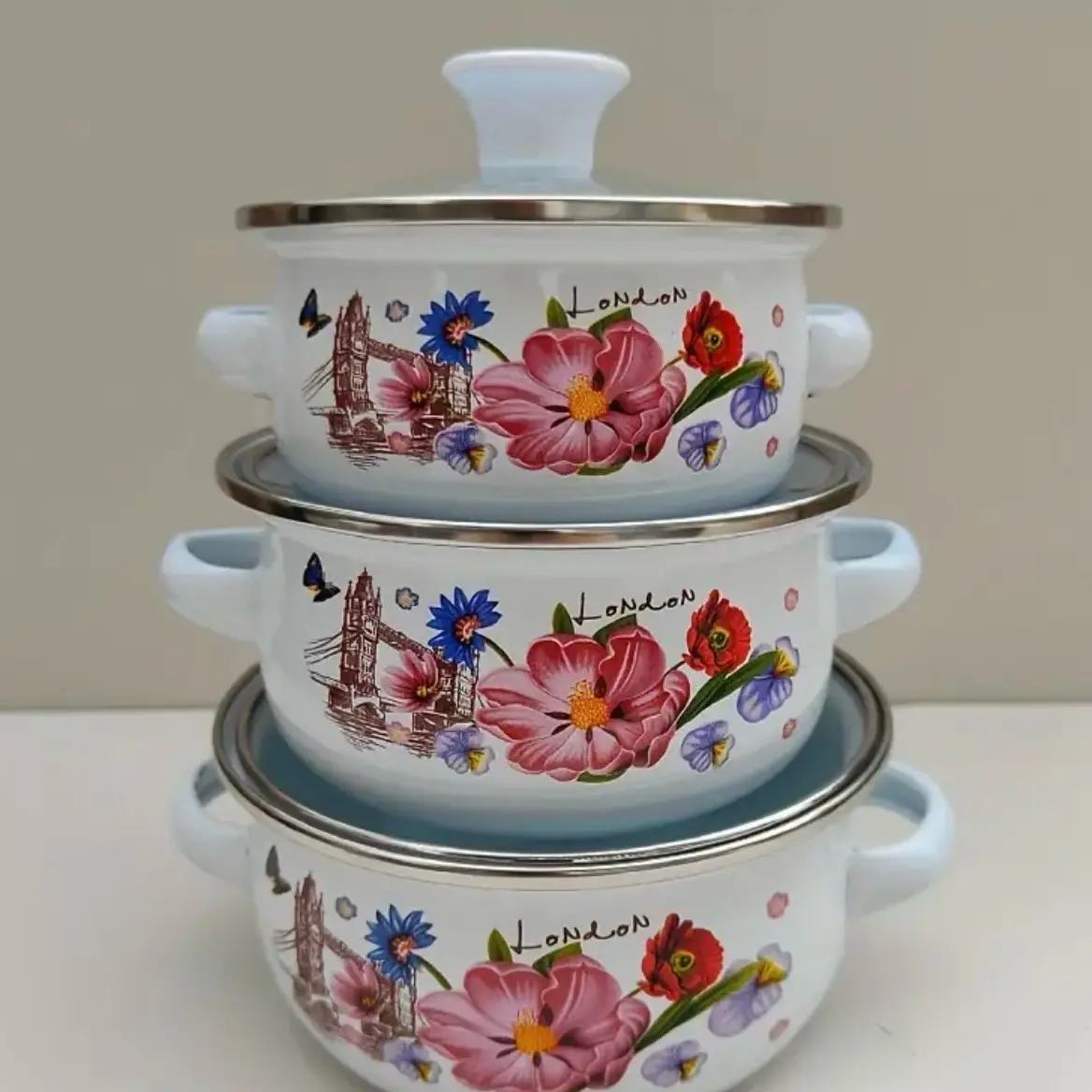 Enamel Soup pot Cookware