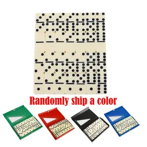 28 Piece Domino Set with Storage Box, Ideal for Interactive Games and Family Gatherings, Perfect Gift for Parties and Camping
