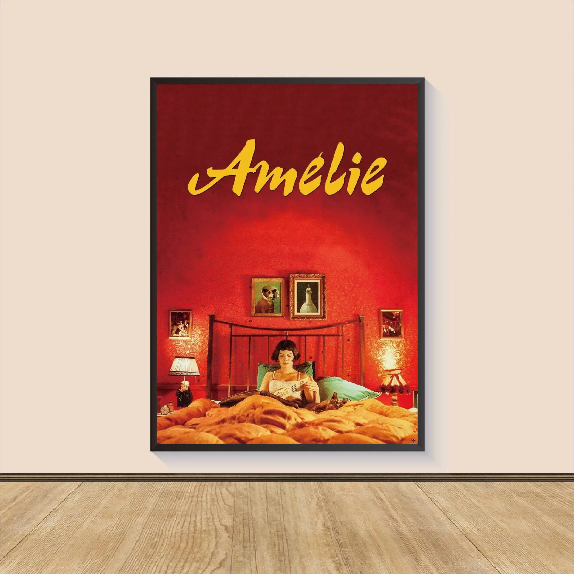 Amelie Movie Poster Print,  Home Decor, Movie Art, Personalized gift, Movie Print, Art Print, Film Art Poster