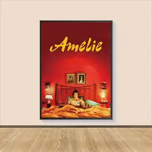 Amelie Movie Poster Print,  Home Decor, Movie Art, Personalized gift, Movie Print, Art Print, Film Art Poster