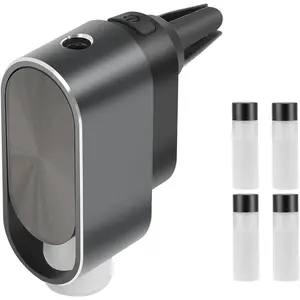 Smart Car Air Freshener Vent Clip Intelligent Car Aroma DIY Automobile Aroma Diffusers Perfume Essential Oil Sticks for Women Men Automotive Fragrance Decoration