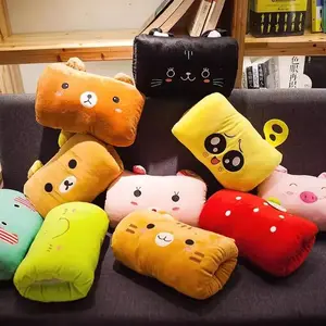 Children'S Plush Pillows Hand Warmers Gloves Adults Cartoon Nap Pillows Cushions Creative Hand Warmers Plush Children'S Toy