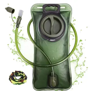 2L Water Bag for Hiking Backpacks, BPA-Free Leak-Proof Storage Bag, Camping Drinking Bag, Ideal for Outdoor Adventures