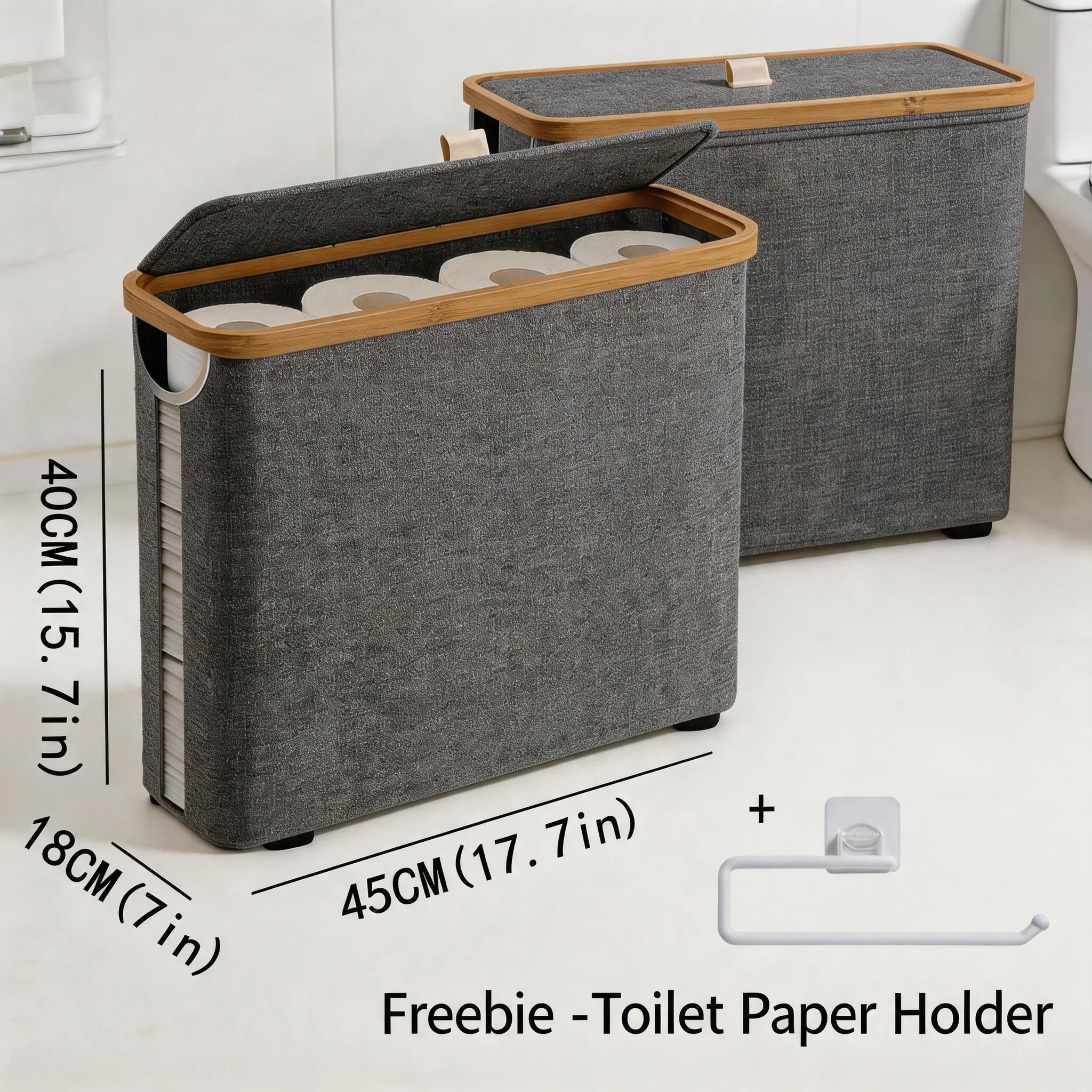 2 Pack Grey