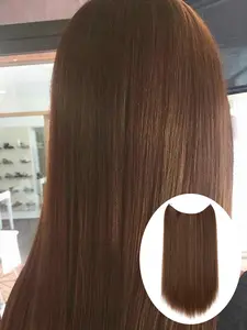 14/16/18/22 Inch Long Straight Hair Extension, Natural Invisible Fluffy Hair Extensions for Women, Synthetic Soft Hairpieces for Daily & Party Hairstyle Ideas