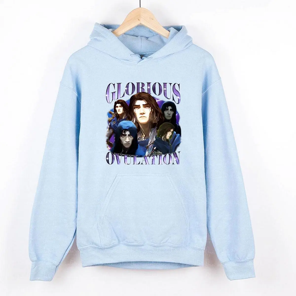 Viktok Arcane Glorius Ovulation Unisex Tshirt Cotton Top Hoodie Sweatshirt for Men & Women